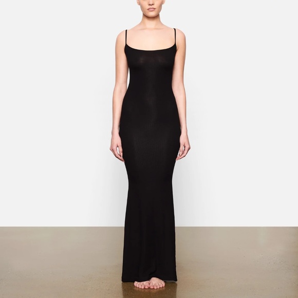 NWT Skims SOFT LOUNGE LONG SLIP DRESS - size M - Picture 1 of 4